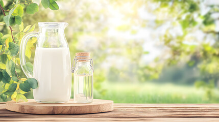 Cows Farm Life and Cows milk in Doodle Pop Art and Realism Styles for advertising