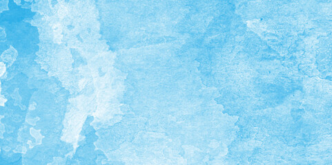 abstract ice cube texture or background It makes me feel fresh and feel good, blue watercolor Stain artistic vector used as being an element,  Bright painted sky blue watercolor background.