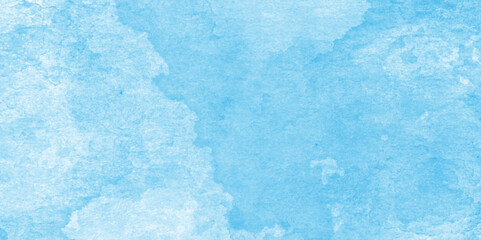 abstract ice cube texture or background It makes me feel fresh and feel good, blue watercolor Stain artistic vector used as being an element,  Bright painted sky blue watercolor background.