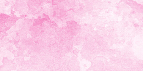 Grunge background frame Soft pink watercolor background, asymmetrical paint smudge textured background in pink aesthetic style, explosion with bright colors isolated white background.