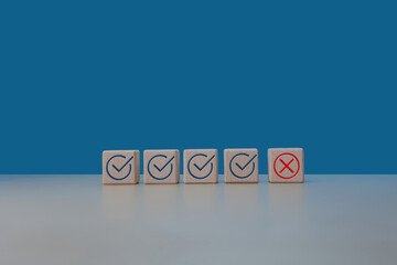 Every step is correct but the end result is wrong, there are more correct marks than incorrect marks