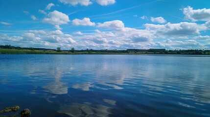 Embracing Tranquility: Lake Natural Background Pictures