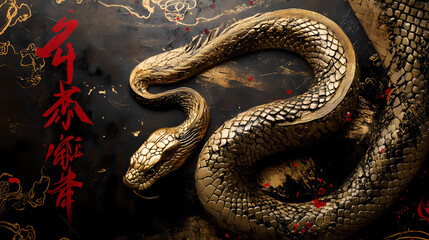 Obraz premium Lunat new year