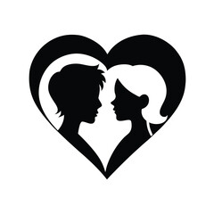 valentine-silhouette-vector