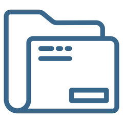 Folder Icon Element For Design