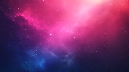 Pink and Blue Nebula Cosmic Space Background
