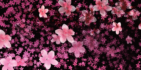 和柄　桜　春　背景