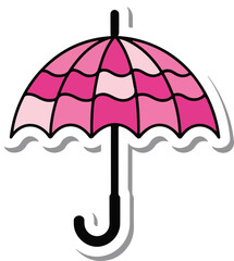 Stylish Umbrella Rain Sticker Designs
Creative Rain Sticker Vector Art