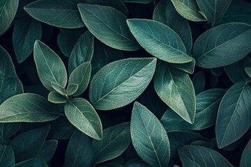 Lush green leaves closeup botanical garden nature photography vibrant environment artistic perspective organic beauty