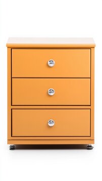 Mustard Yellow Three Drawer Chest of Drawers  Modern Bedroom Furniture  Home Decor