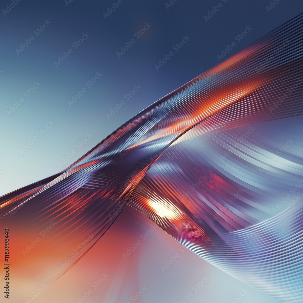 Aufkleber dynamic product display on colorful gradients modern studio digital art vibrant environment eye-leve