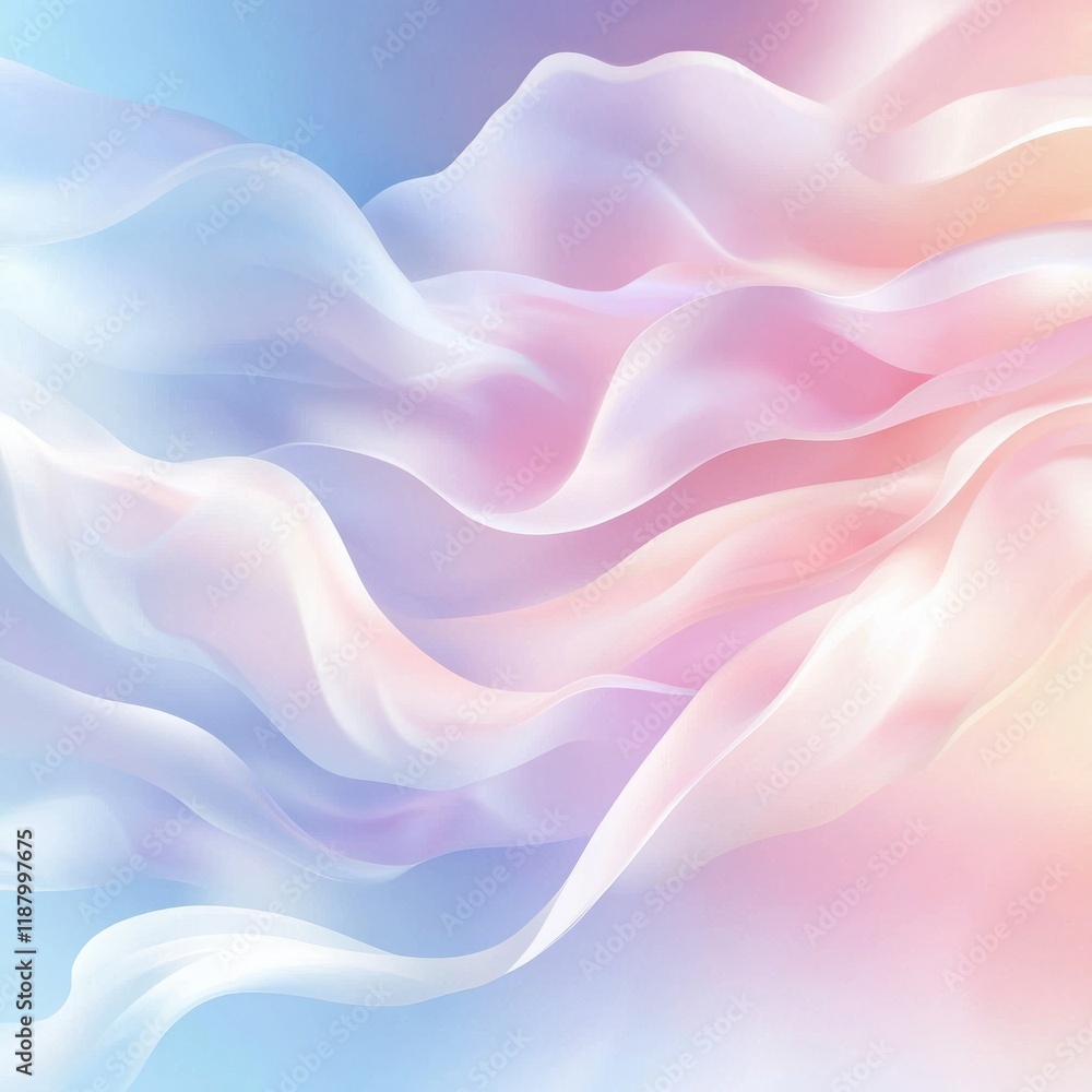 Poster dynamic flowing colors abstract gradients digital art vibrant environment artistic perspective conce