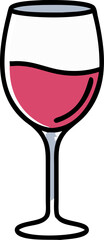 glass of wine icon