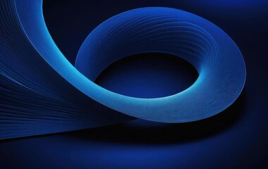 blue curved background image, hole, space, digital gradient, light, banner, texture