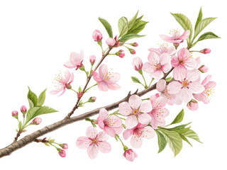 Obraz premium Beautiful multi-colored flowers isolated on transparent background.