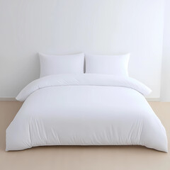 Cozy Bedding Set in Bright White Setting for Comfortable Sleep