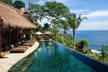 Obraz premium Bali, Indonesia, Tropical landscape.