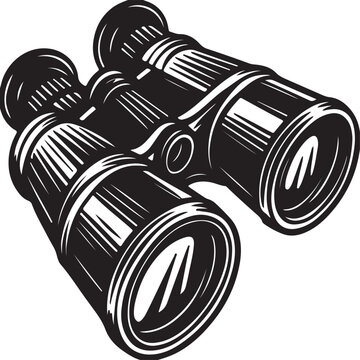 recommend clip art: line art binoculars illustration design 