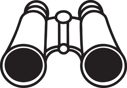 recommend clip art: line art binoculars illustration design 