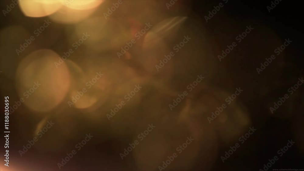 Poster abstract bokeh light patterns creating a warm and calm atmosphere