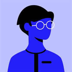 boy with glasses icon