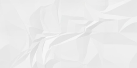 White wrinkly backdrop paper background. panorama craft wrinkly paper texture background, crumpled pattern texture. paper crumpled texture. white fabric crushed textured crumpled.