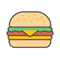 hamburger icon on a white background.