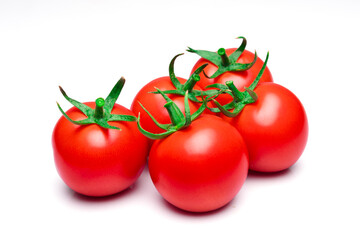 Tomato, domates, white background
