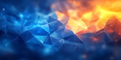 abstract background with glowing lights