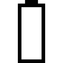 Simple vector icon battery
