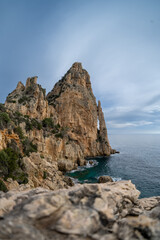 Panorama of the east coast of Sardinia, Perda Longa
