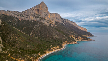 Panorama of the east coast of Sardinia, Perda Longa