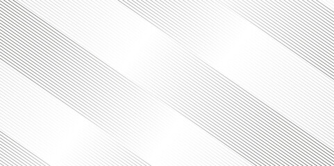 Vector gradient gray line abstract pattern Transparent monochrome striped texture, minimal background. Abstract background wave line elegant white striped diagonal line technology concept web texture.