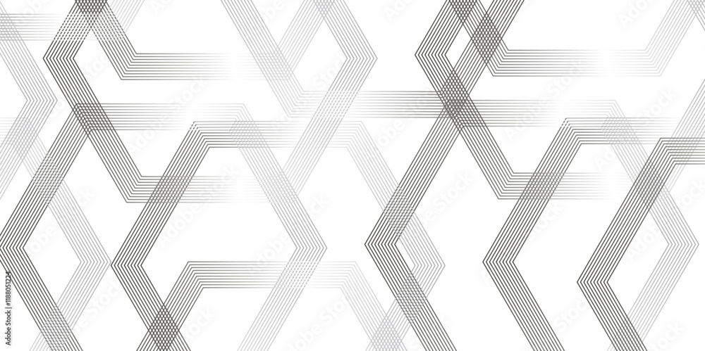 Poster vector gradient gray line abstract pattern transparent monochrome striped texture, minimal backgroun