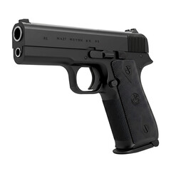 Black Pistol 8K MA2T MEYSN 8K 93 3D Render, firearm, weapon