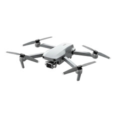 Modern Drone Technology: Aerial Photography Device, Isolated