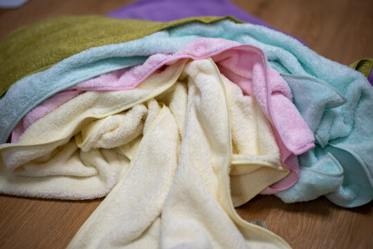 This is what it looks like with several towels wrapped around it.