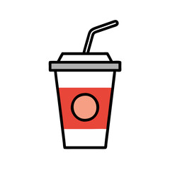 paper cup for coffee icon