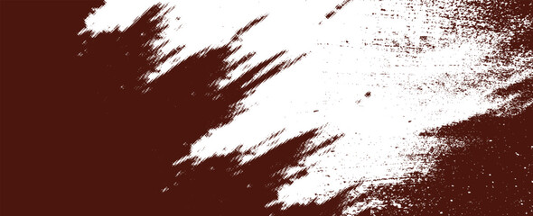 Halftone dots red and whit color pattern gradient grunge texture background. vector dots