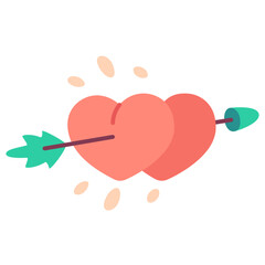 Cupid heart illustration