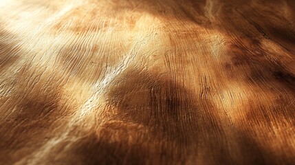 Fototapeta premium Warm sunlight on a wooden surface.