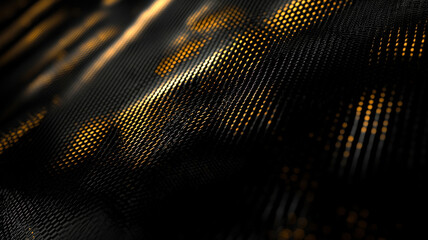 A sleek black background with metallic gold accents and subtle diagonal lines, creating a refined and luxurious look. Ideal for high-end product advertising, branding, and premium marketing visuals.