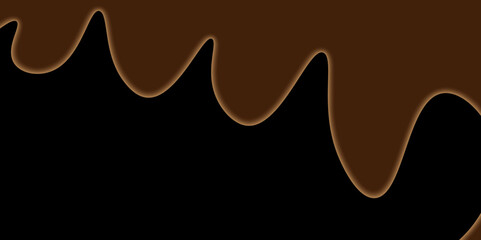 Sparkling luxury gold waves background on black background. Premium design. Waves showing a stream of clean fresh air. abstract Wave Line, Light Technology Background, Copy Space. vector illustration.
