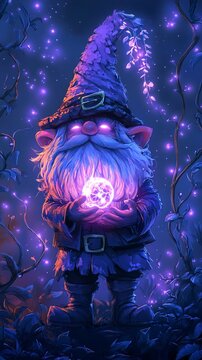 Enchanting Gnome Guardian of the Mystic Forest