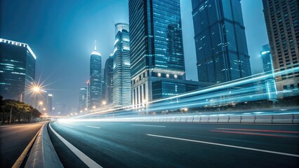 A futuristic background with a mesh of business lines that evoke a sense of speed and motion, modernity, growth, markets, industry, corporate