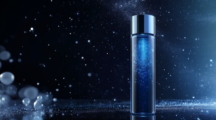 Blue skin care technology essence element