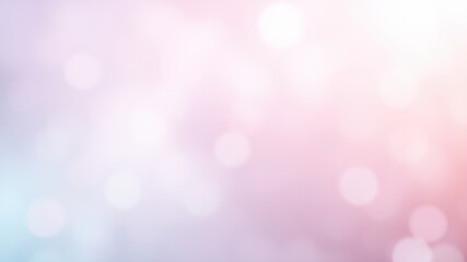 Obraz premium Abstract Pink and Blue Blurred Background with Soft Bokeh Lights