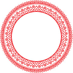 Beautiful flower art and mandala vector design
