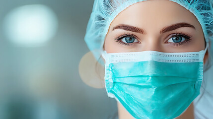 Surgeon skillfully stitching surgical incision operating room medical procedure professional environment close-up view healing concept