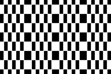 Fototapeta premium black and white board background textile wallpaper seamless chessboard chess racing .